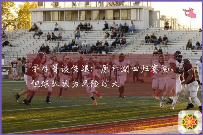 字母哥谈伤退：原计划回归赛场，但球队认为风险过大